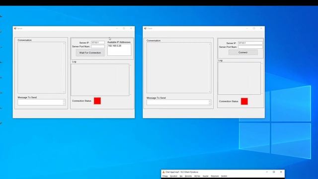 TCP/IP Chat Application смотреть онлайн