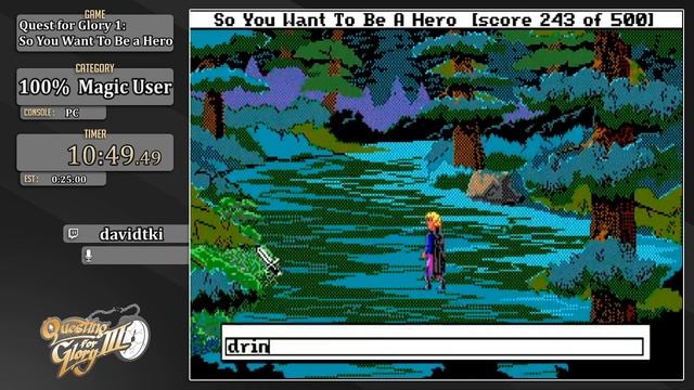 Questing for Glory 3: Quest for Glory I 100% Magic User by davidtki смотреть онлайн