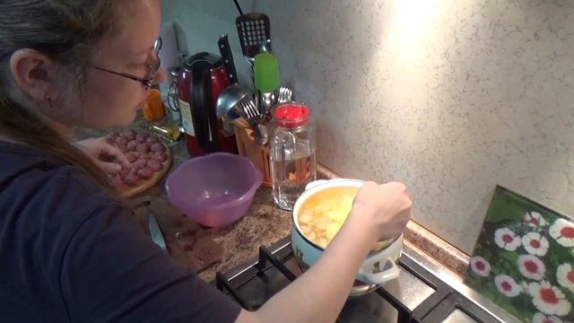 МЕНЮ ДЛЯ САМЫХ МАЛЕНЬКИХ - суп с фрикадельками. ЧАСТЬ 4