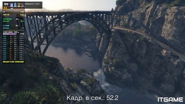 GTA5 test in 1440p [Core i7 12700K | GTX 1060 6GB | 32GB RAM] ➤ Ultra preset смотреть онлайн