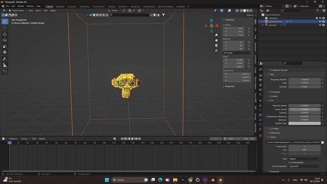 Realistic Fire Tutorial + Collision Blender 4.0 смотреть онлайн