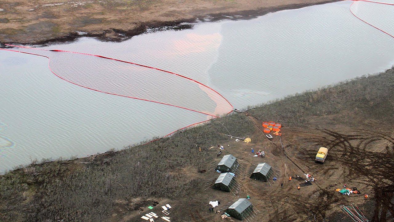 Разлив топлива в Норильске. Технологии очистки воды и земли. Россия 24 смотреть онлайн