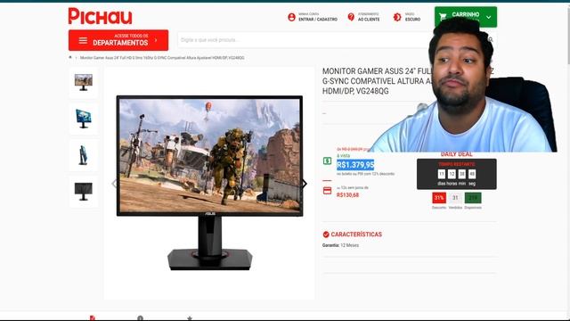 URGÊNCIA TERABYTE ASUS 165HZ POR R$ 1.259 ! VÁRIOS MONITORES NO PREÇÃO AGORA ! PROMOS 14/07 смотреть онлайн