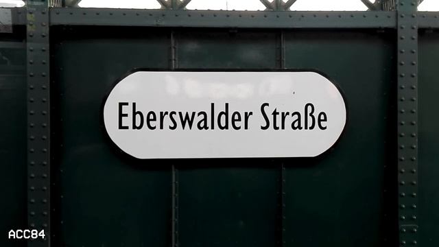 Eberswalder Straße | Line U2 : Berlin U-Bahn ( BVG IK - GI/1E - HK ) смотреть онлайн