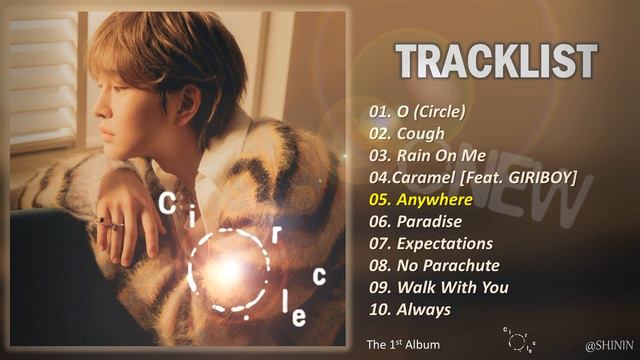 ONEW 온유 - 'O (Circle)' Tracklist [FULL ALBUM] #SHINee #ONEW #circle