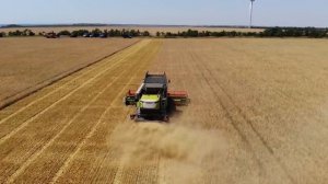 Комбайн CLAAS TRION / Презентация нового зерноуборочного комбайна