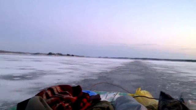 Зимняя рыбалка в Карелии, поздняя осень смотреть онлайн