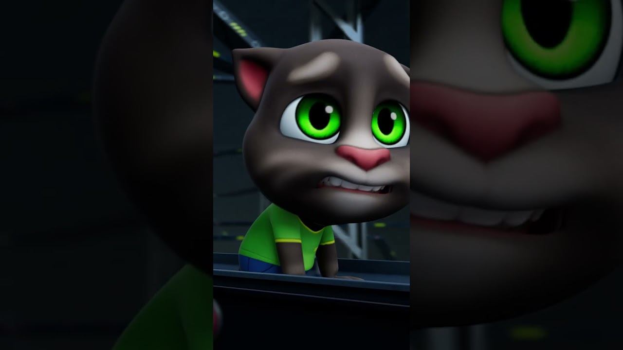 Сумасшедшая поездка Тома Говорящий Том #Shorts смотреть онлайн