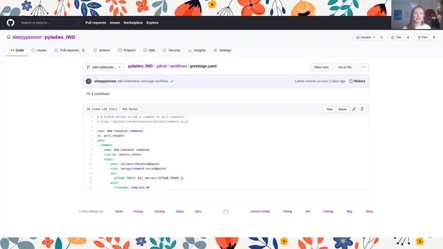 Jessica Greene (She/Her) - ? Action! Celebrate your progress with GithubActions смотреть онлайн