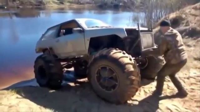 Самые крутые ✅САМОДЕЛКИ Самодельные Авто,Мото ✅ Необычные вездеходы и Бездорожье 80 Уровня смотреть онлайн