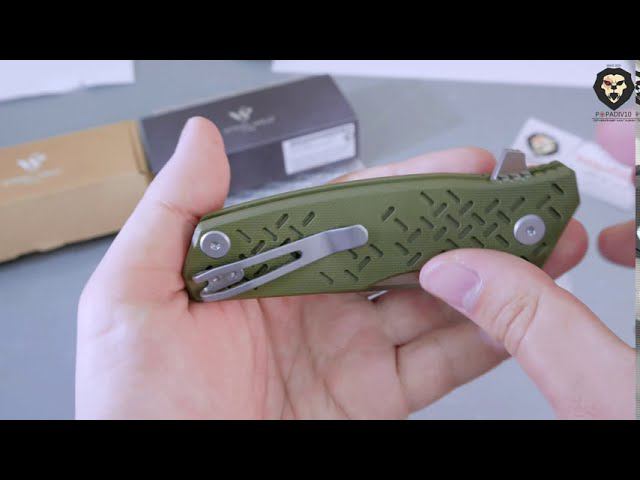 Складной нож Steel Will Chatbot F14-02 видео обзор 4k