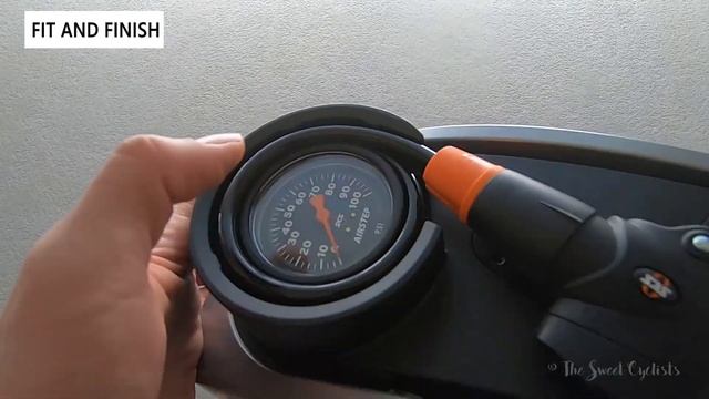 The ergonomic bike pump - SKS Airstep Foot Pump Review feat. 100 Psi Limit + Integrated Storage смотреть онлайн