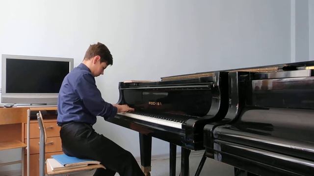 С.Рахманинов, этюд-картина оп.33 №6 "Метель". Исп. Святослав Спирин смотреть онлайн