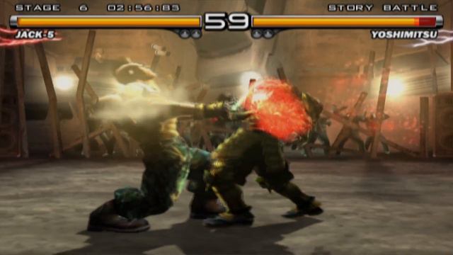 Tekken 5 - Jack-5 - Story Mode - HD - 60 FPS смотреть онлайн