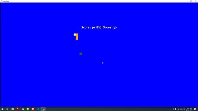 Python Code for Snake Game смотреть онлайн