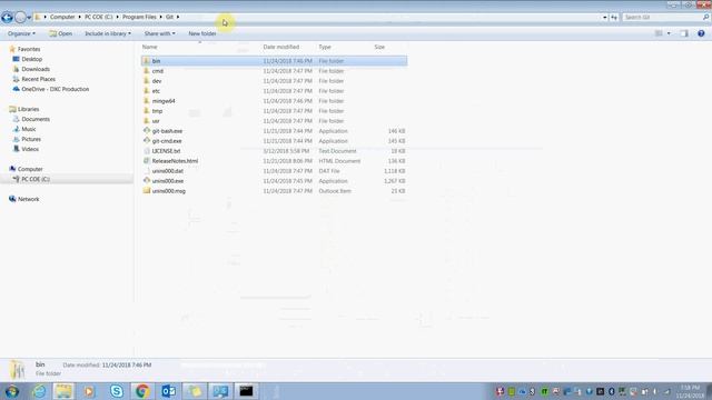 Creating new git repository | Implementing git to existing project | Using CMD/git bash | git Part смотреть онлайн