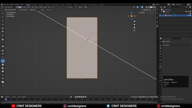 New Features Of Blender Knife Tool _ Blender 3.0 _ Blender Tutorial смотреть онлайн