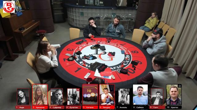 Игры клуба "Большая игра", Днепр. Классическая мафия смотреть онлайн