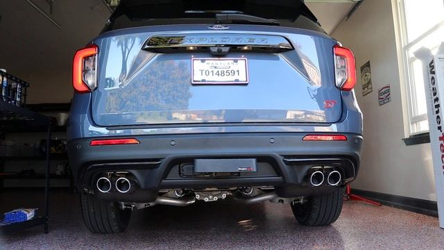 New 2021 Ford Explorer ST Cold Start смотреть онлайн