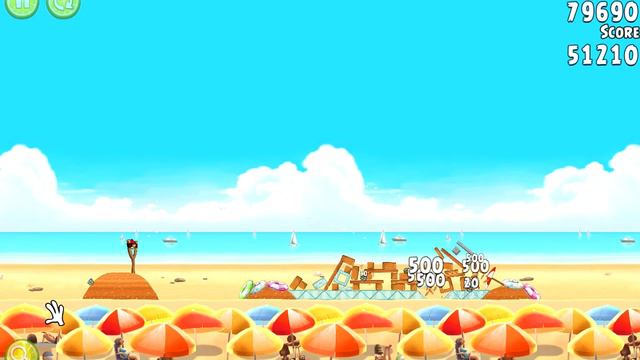 Angry Birds: Rio. Beach Volley (bonus 1) 3 stars. Прохождение от SAFa смотреть онлайн