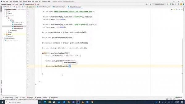 ?How to handle Multiple browser Windows or Tabs| Parent Window| Child Windows - Selenium Session 20