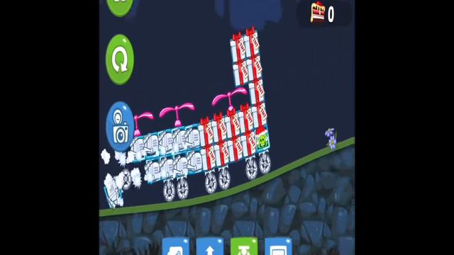 Bad piggies Santa helicopter смотреть онлайн