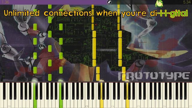 Prototype VIP - Wooden Toaster - |SOLO PIANO TUTORIAL w/ LYRICS| -- Synthesia HD смотреть онлайн