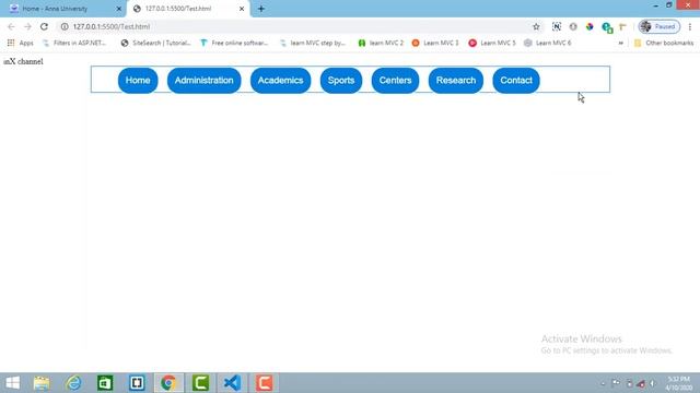 Create Navigation button and hover effect in tamil|Web development fundamentals-04|Codebinx|Tamil смотреть онлайн