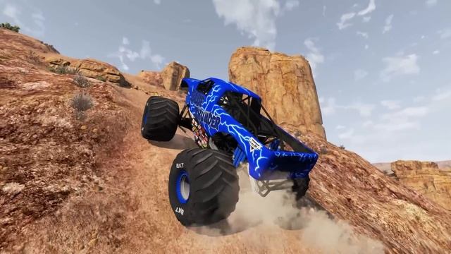 Monster Truck Mud Battle #6 | BeamNG Drive - Griff's Garage смотреть онлайн