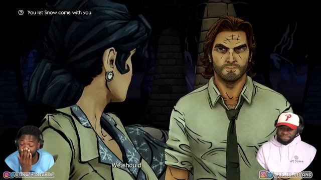 THIS GAME GOT US HOOKED | The Wolf Among Us Play-through Part 2 смотреть онлайн