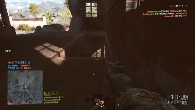 Battlefield 4 | Активный раш за снайпера смотреть онлайн