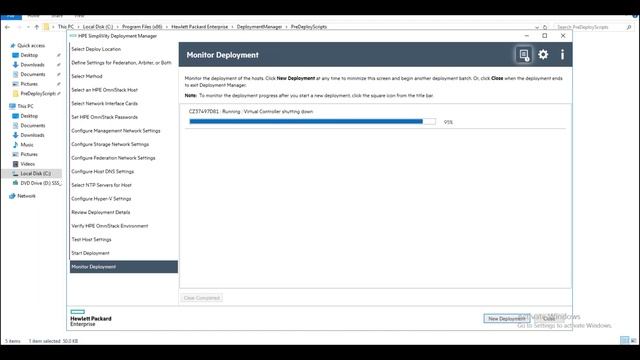 All about HPE Simplivity Part 8: Installation 2 nodes cluster (Hyper-V) смотреть онлайн