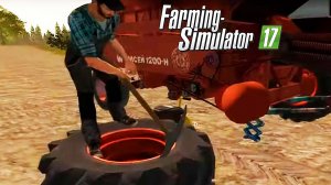 Ремонт колеса _ФС 17_ Купили старый новый комбайн Енисей.mp4