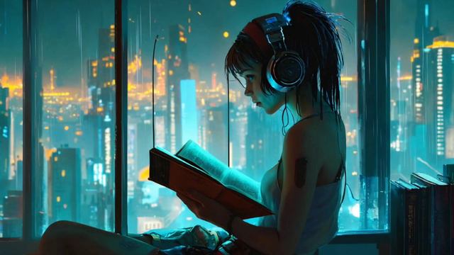 Cyberpunk Girl | Lofi Study Music  | Inspired To Study | Background Music For Studying