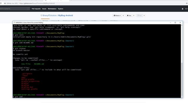 Android with PHP MySql : Configure GitHub For Android Studio Project смотреть онлайн