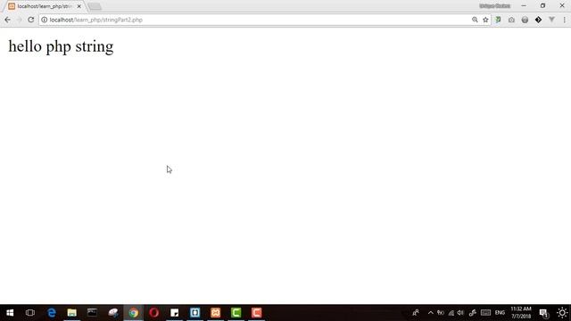 23 - ( Learn PHP ) Dealing With String Part 2 || التعامل مع النصوص الجزء الثانى смотреть онлайн