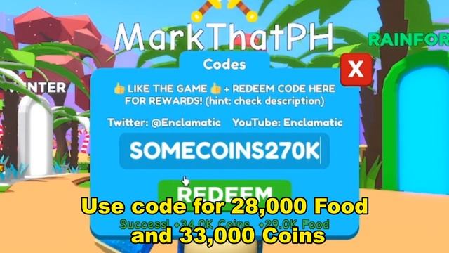 ALL NEW CODES IN "? Eating Simulator" ROBLOX 2023 | New Codes in Eating Simulator смотреть онлайн