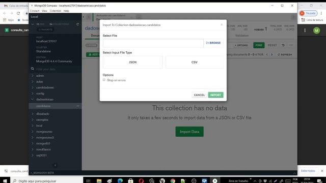 Importar CSV para MongoDB смотреть онлайн