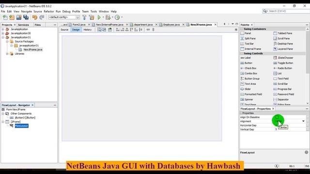 #05 Java GUI : setLayout (Border Layout , Null Layout ,Frame Layout , Grid Layout..) смотреть онлайн