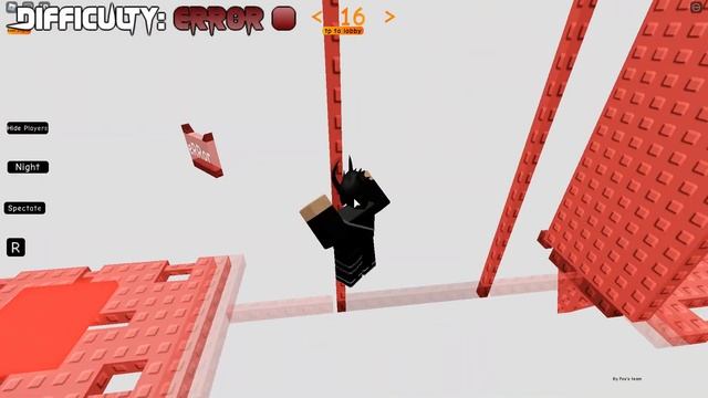 Fox's WallHop Per Difficulty Chart Obby [All Stages 1-25] (ROBLOX Obby) смотреть онлайн