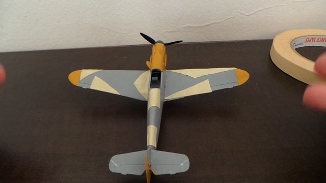 Сборная модель самолета Messerschmitt Bf.109 "ЗВЕЗДА" 1/72 перед покраской смотреть онлайн