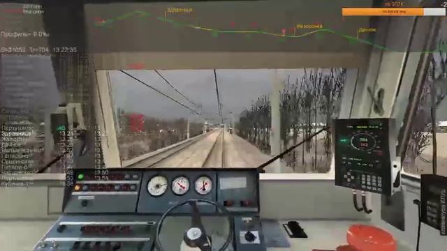 ZDSimulator Пригородные поезда по участку Москва - Кубинка-Москва смотреть онлайн