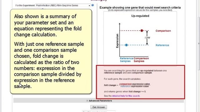 Finding Differentially Expressed Genes Based On Fold Change.