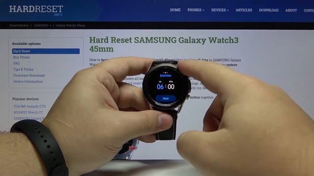 How to Activate Do Not Disturb Mode in SAMSUNG Galaxy Watch 3 – Silent Preferences смотреть онлайн
