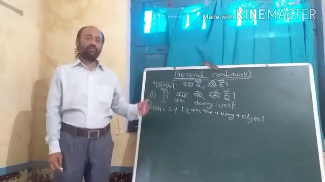 Tense- Present Continuous With Santosh Sir смотреть онлайн