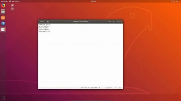 How to create an Application Desktop shortcut in Linux