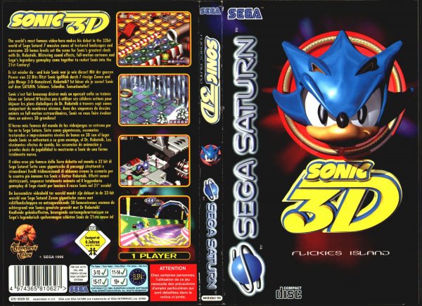 Прохождение игры Sonic 3D Blast Sonic 3D Flickies' Island SEGA