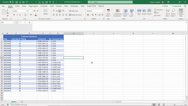 Arrow Keys Don't Move From Cell to Cell | Arrow Keys Not Working in Excel смотреть онлайн