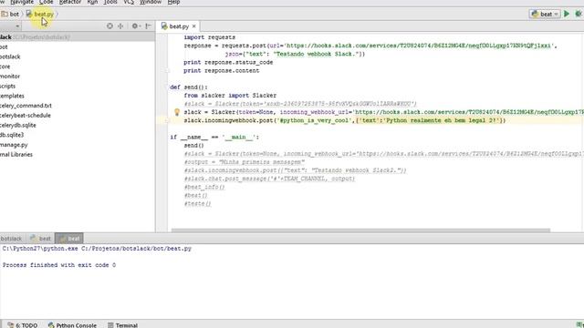 Bot Slack com Python смотреть онлайн