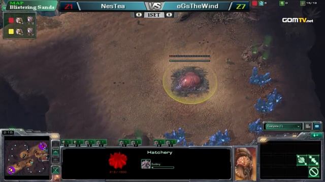 NesTea vs TheWinD (ZvZ) Set 1 2010 Open Season 2 GSL - Starcraft 2 смотреть онлайн